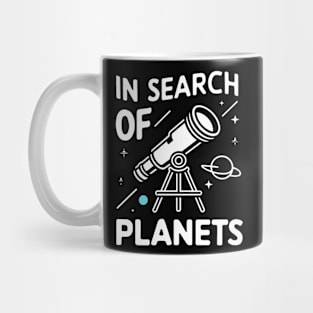 In search of planets, astronomy lover Mug